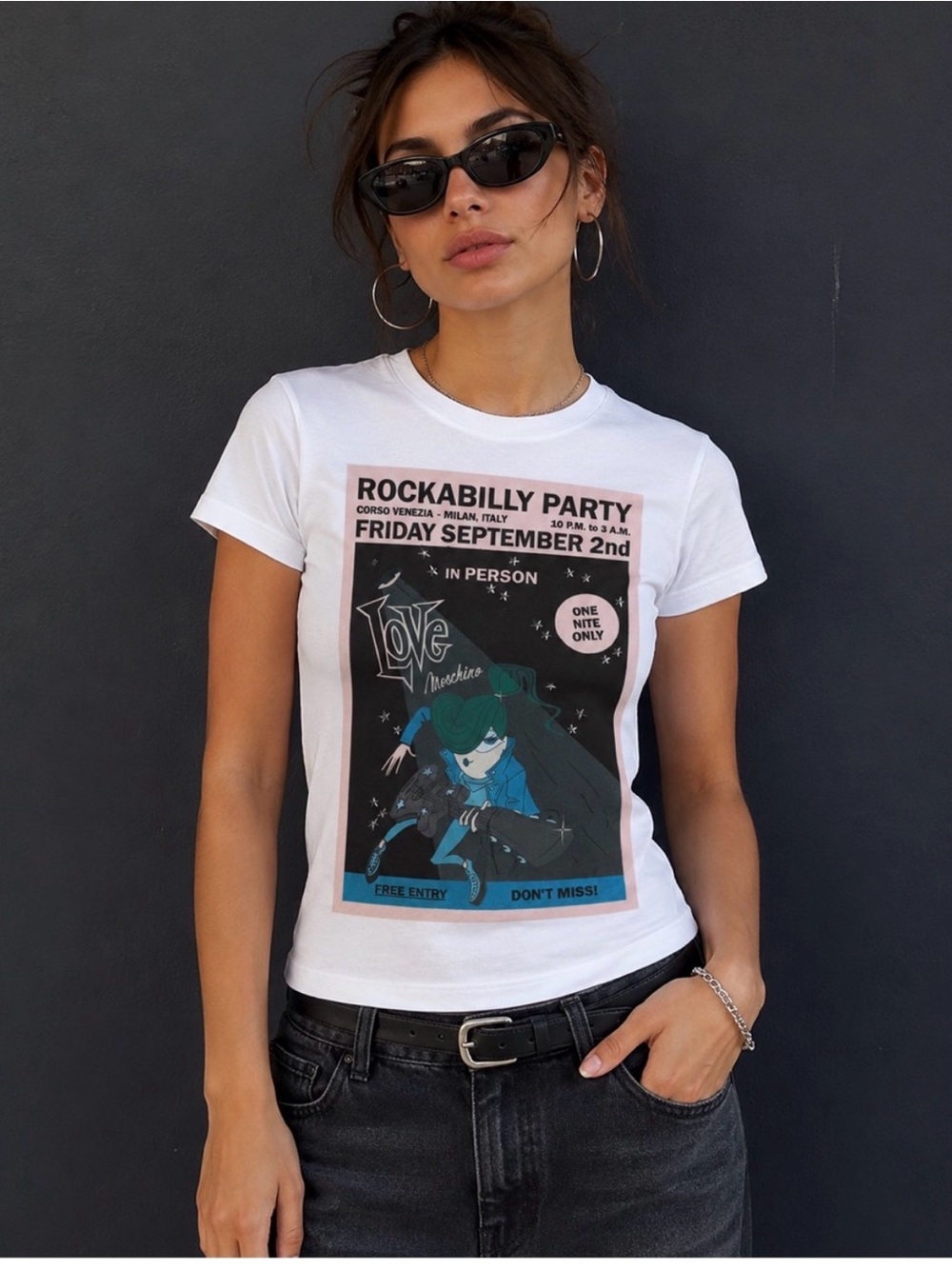 NWT Love Moschino T shirt